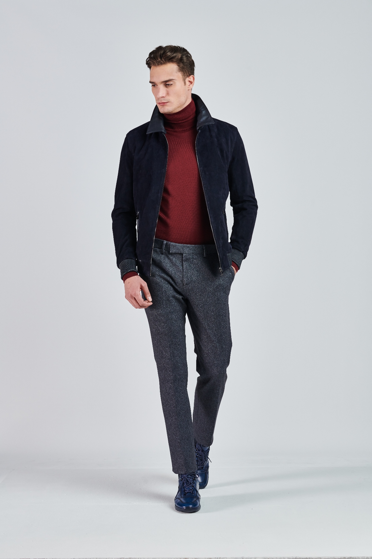 Picture of Giovane Gentile Leather Coat