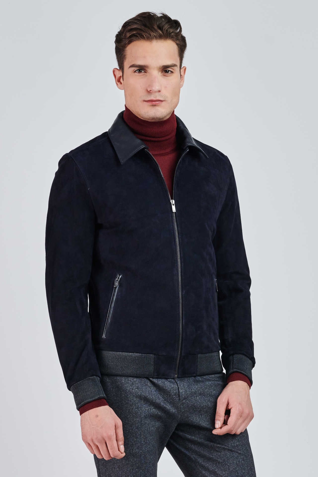 Picture of Giovane Gentile Leather Coat