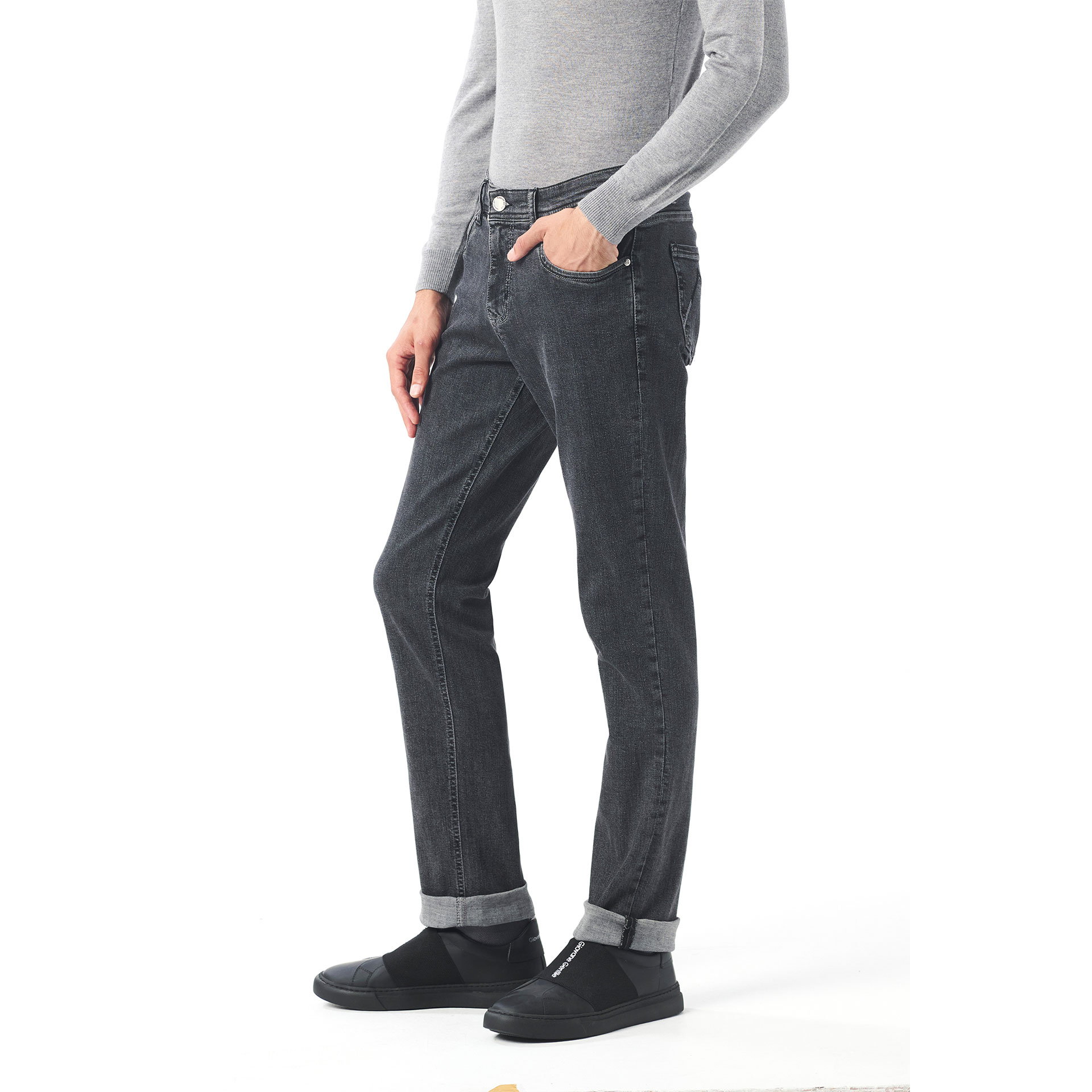 Picture of Giovane Gentile Trousers Denim