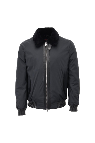 Picture of Giovane Gentile Leather Coat