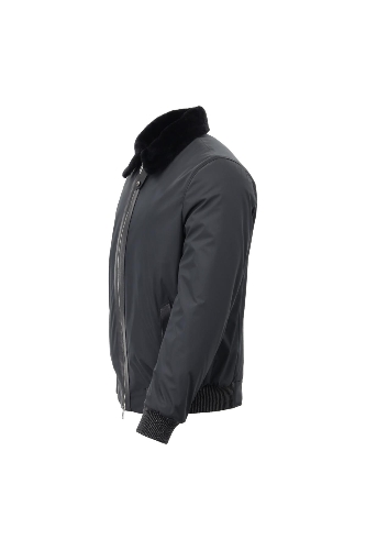 Picture of Giovane Gentile Leather Coat