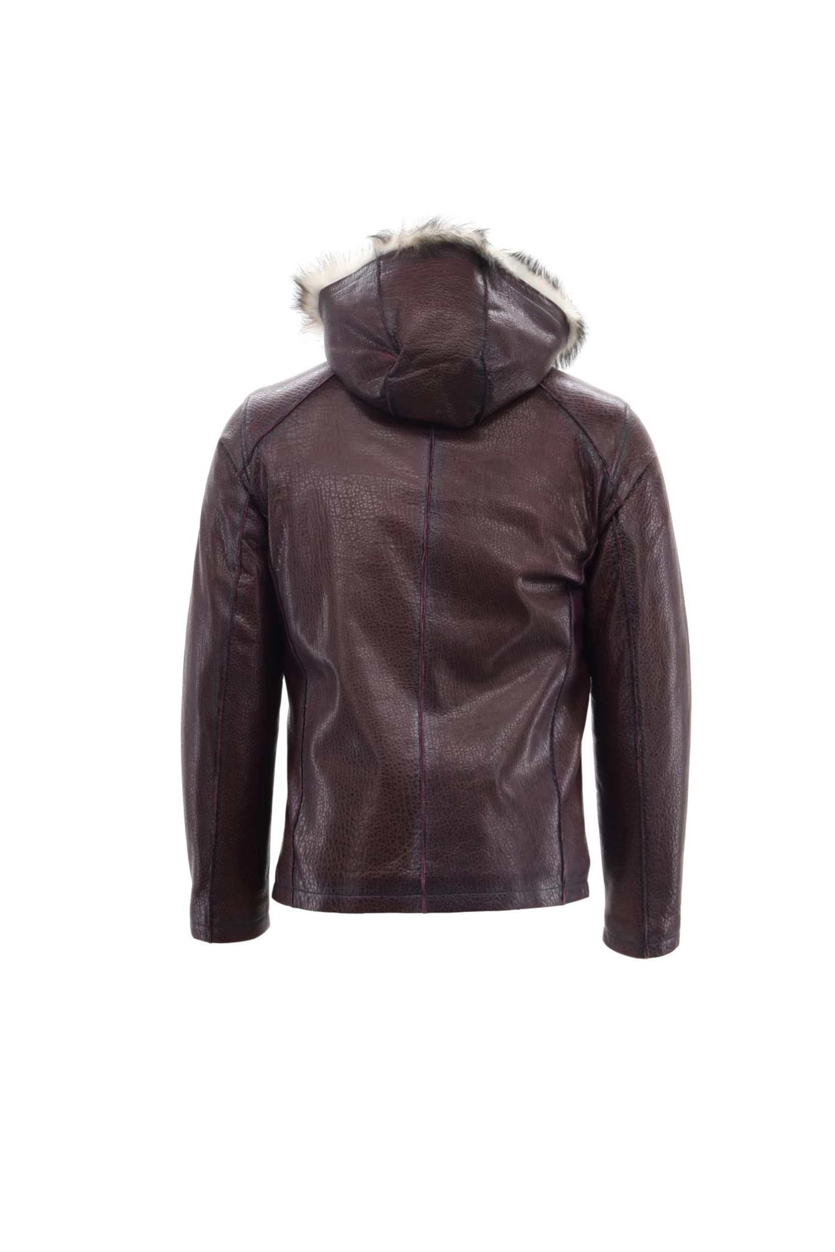 Picture of Giovane Gentile Leather Coat