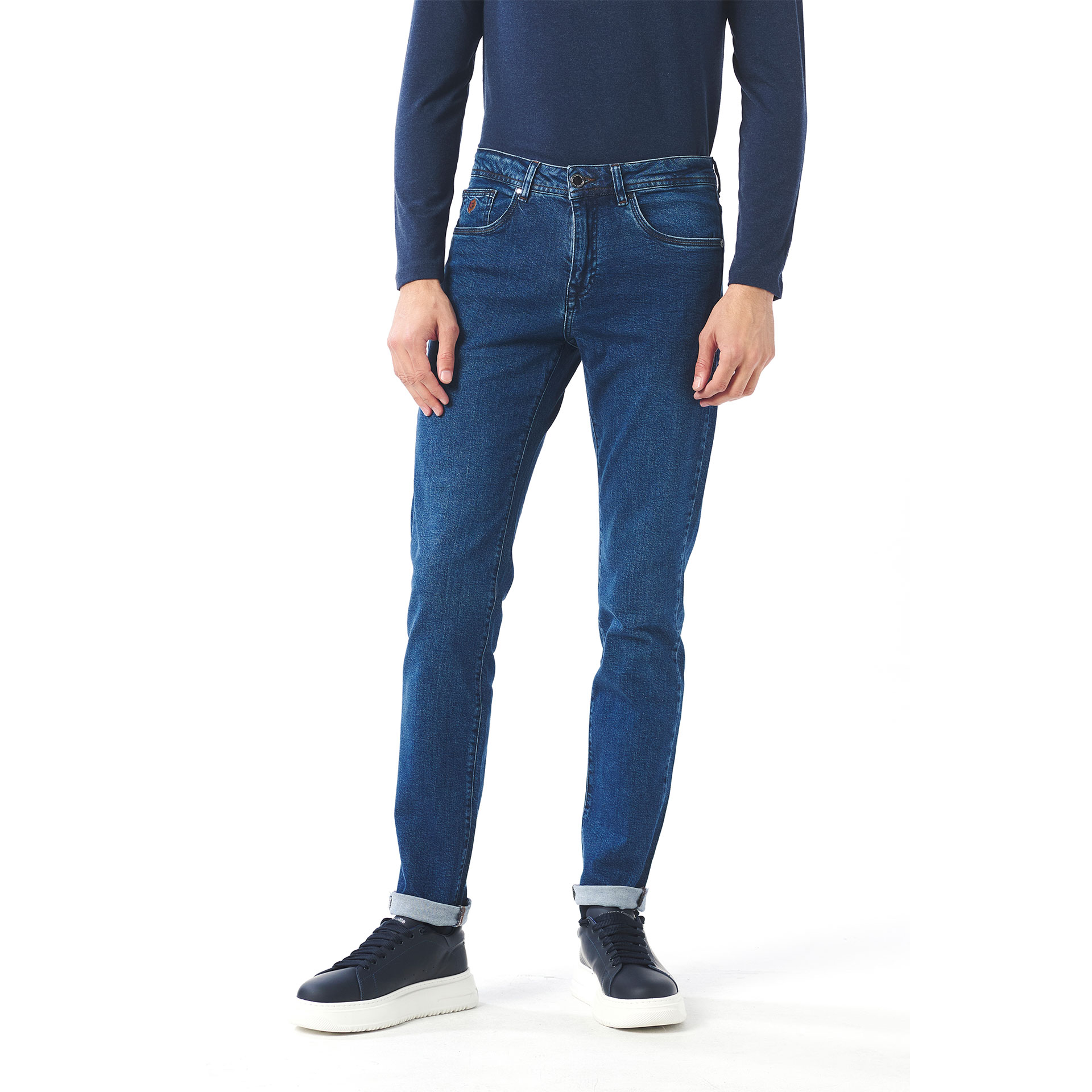 Picture of Giovane Gentile Trousers Denim