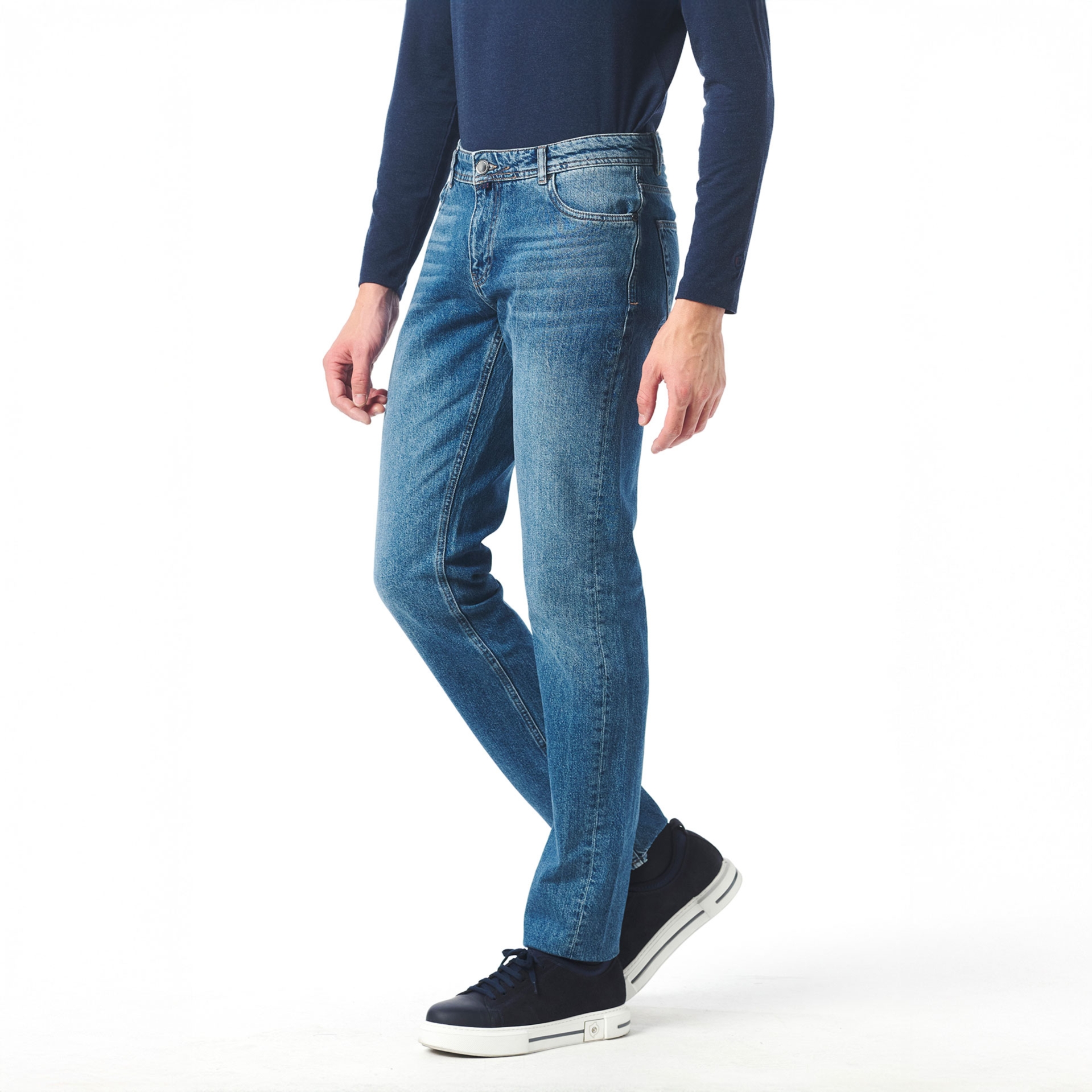 Picture of Giovane Gentile Trousers Denim