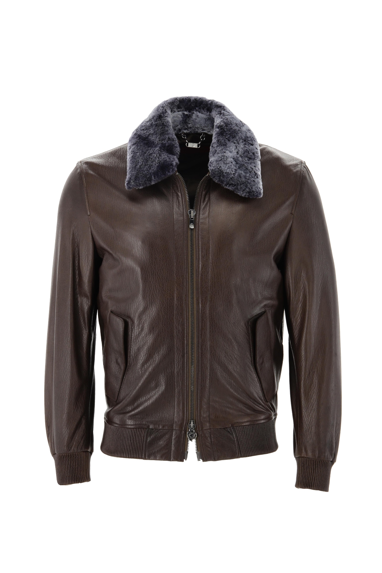 Picture of Giovane Gentile Leather Coat