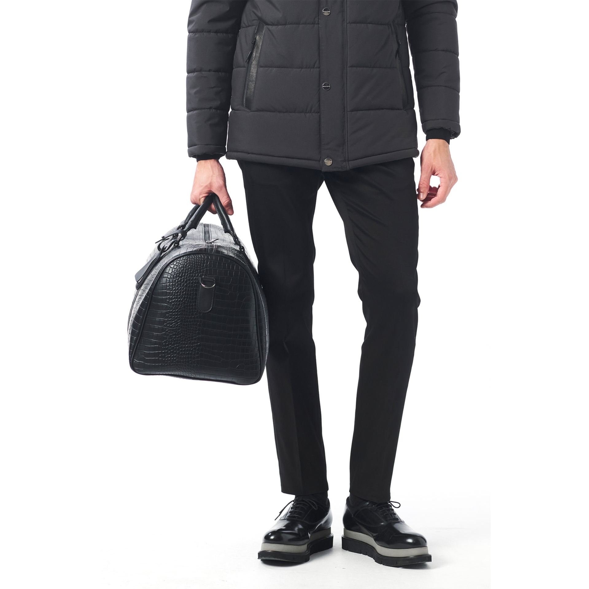 Picture of Giovane Gentile Leather Coat