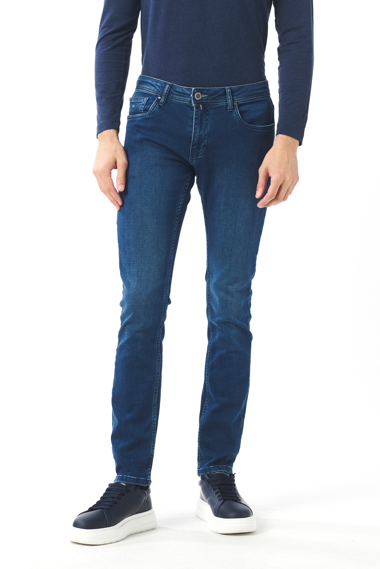 Picture of Giovane Gentile Trousers Denim
