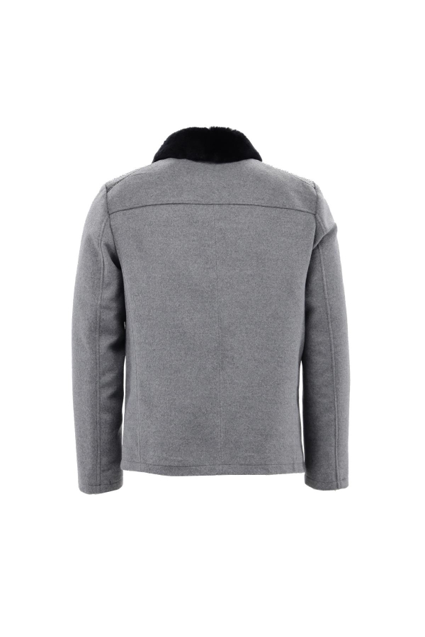 Picture of Giovane Gentile Leather Coat