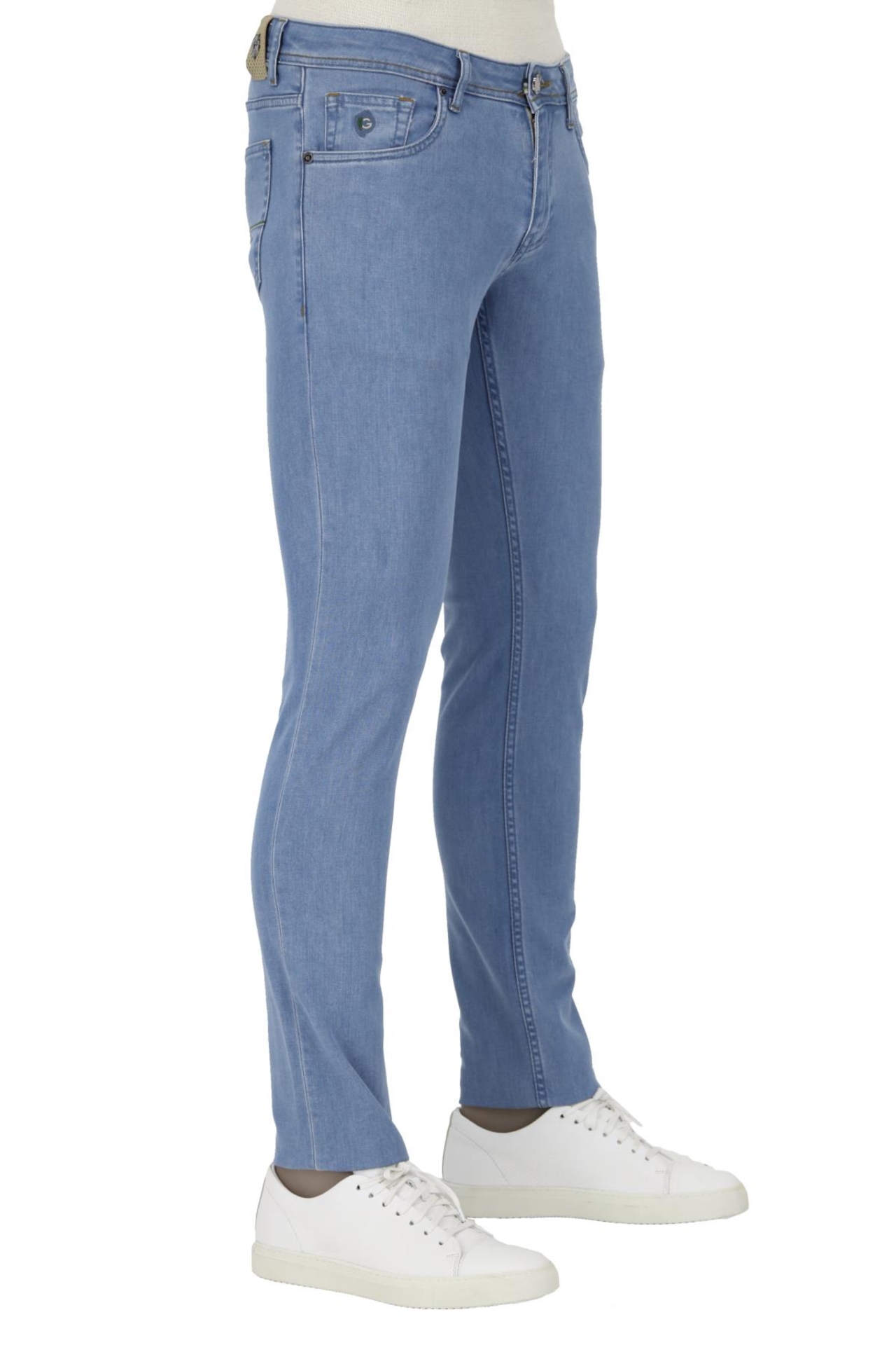 Picture of Giovane Gentile Trousers Denim