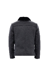 Picture of Giovane Gentile Leather Coat