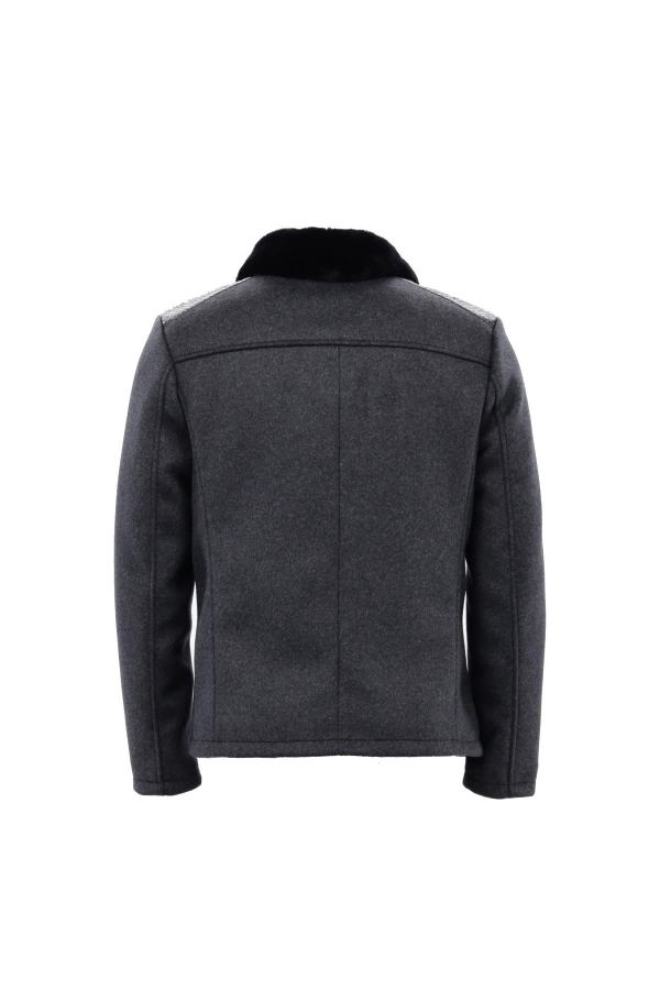 Picture of Giovane Gentile Leather Coat