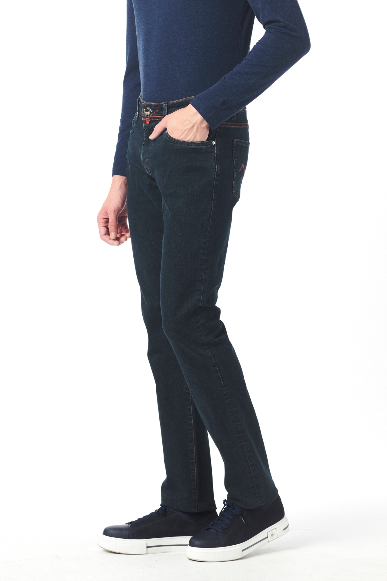 Resim Giovane G. Designers Pantolon Denim