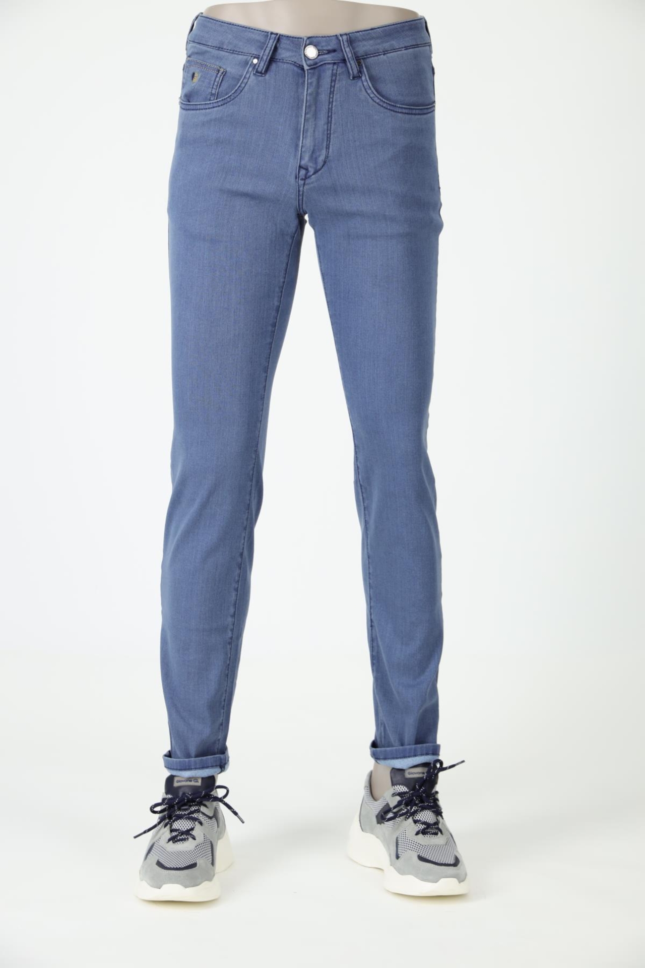 Picture of Giovane Gentile Trousers Denim