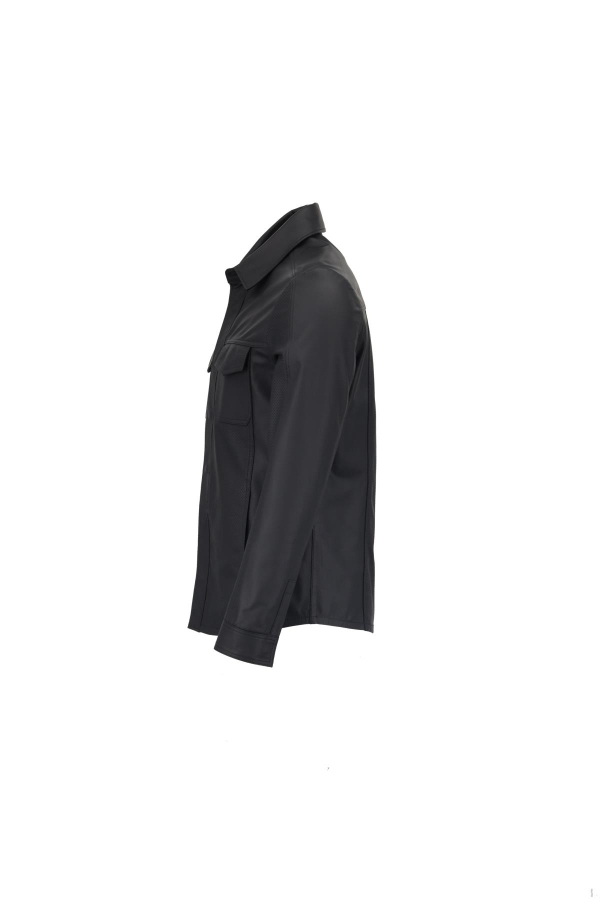 Picture of Giovane Gentile Leather Coat
