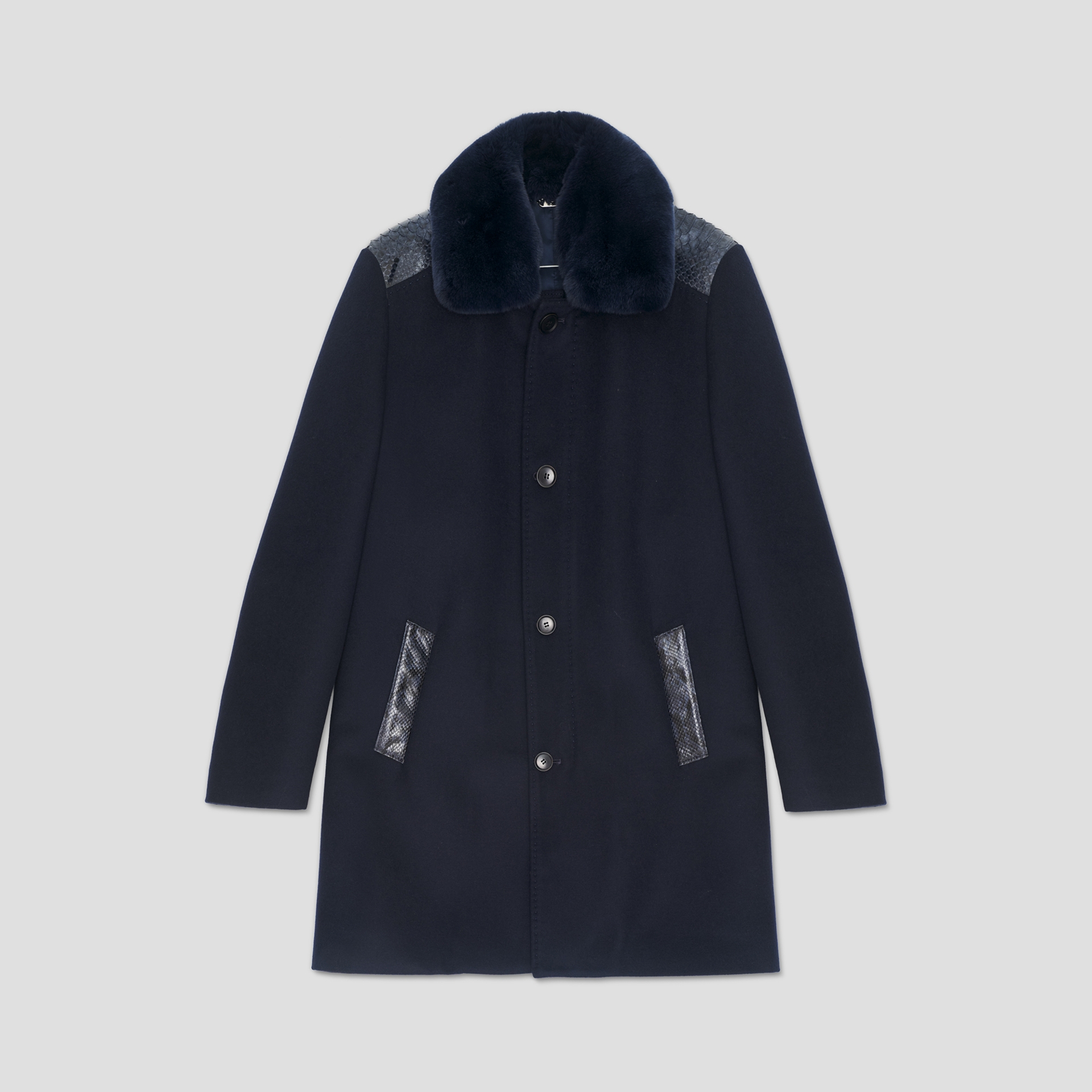 Picture of Giovane Gentile Leather Coat