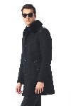 Picture of Giovane Gentile Leather Coat