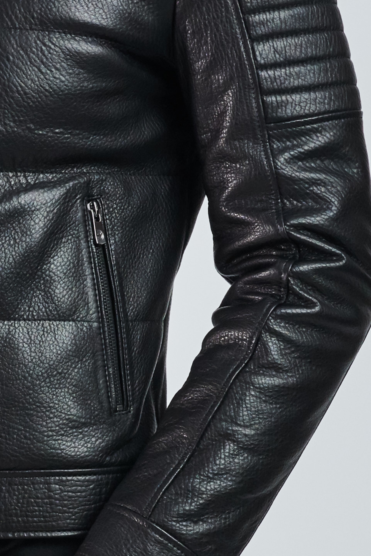 Picture of Giovane Gentile Leather Coat