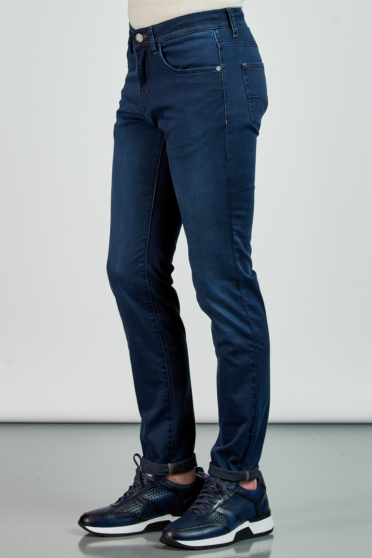 Picture of Giovane Gentile Trousers Denim