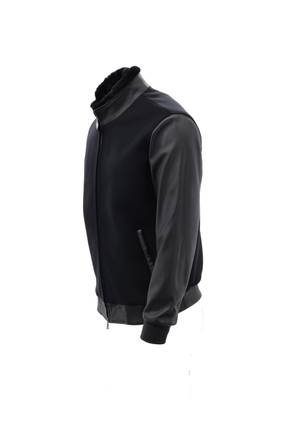 Picture of Giovane Gentile Leather Coat