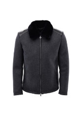 Picture of Giovane Gentile Leather Coat