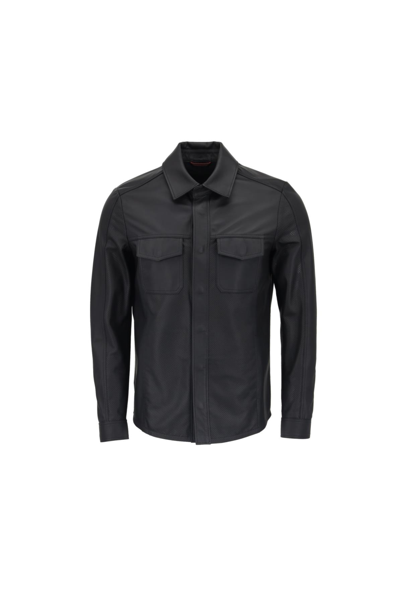 Picture of Giovane Gentile Leather Coat