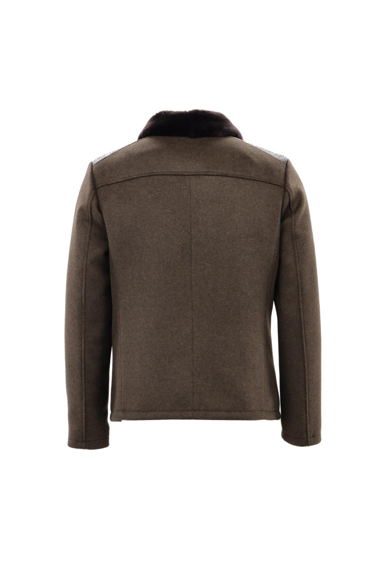 Picture of Giovane Gentile Leather Coat