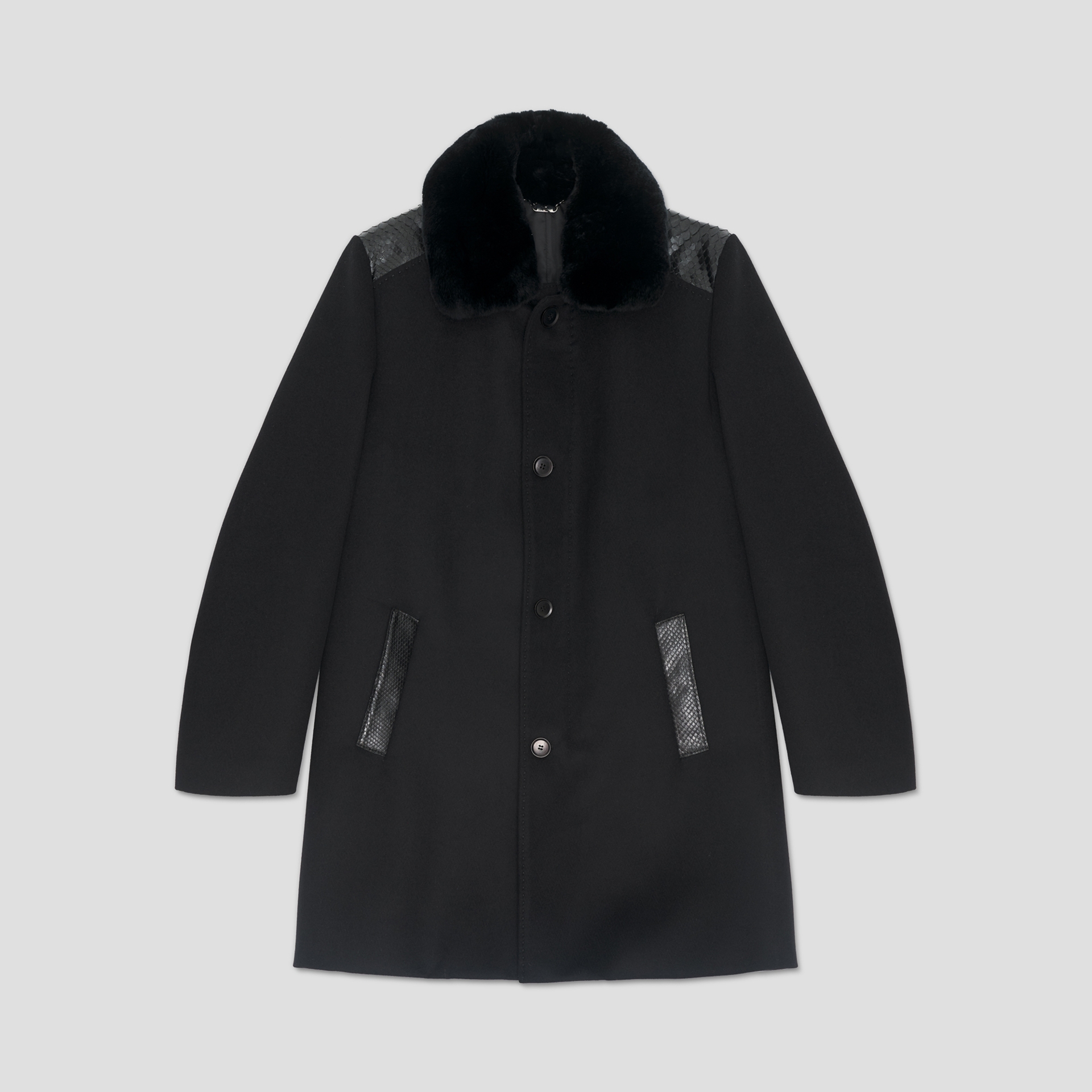 Picture of Giovane Gentile Leather Coat