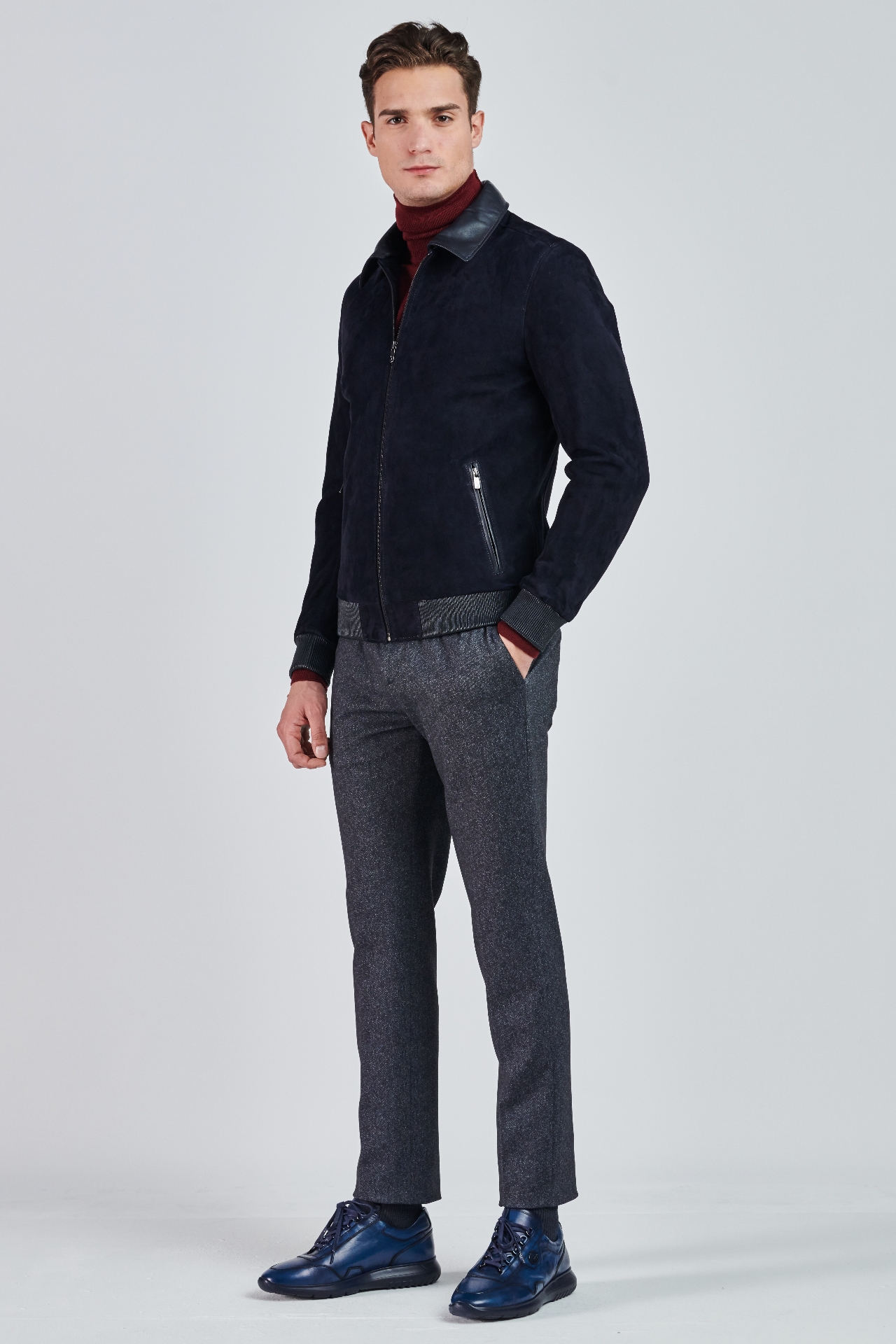 Picture of Giovane Gentile Leather Coat
