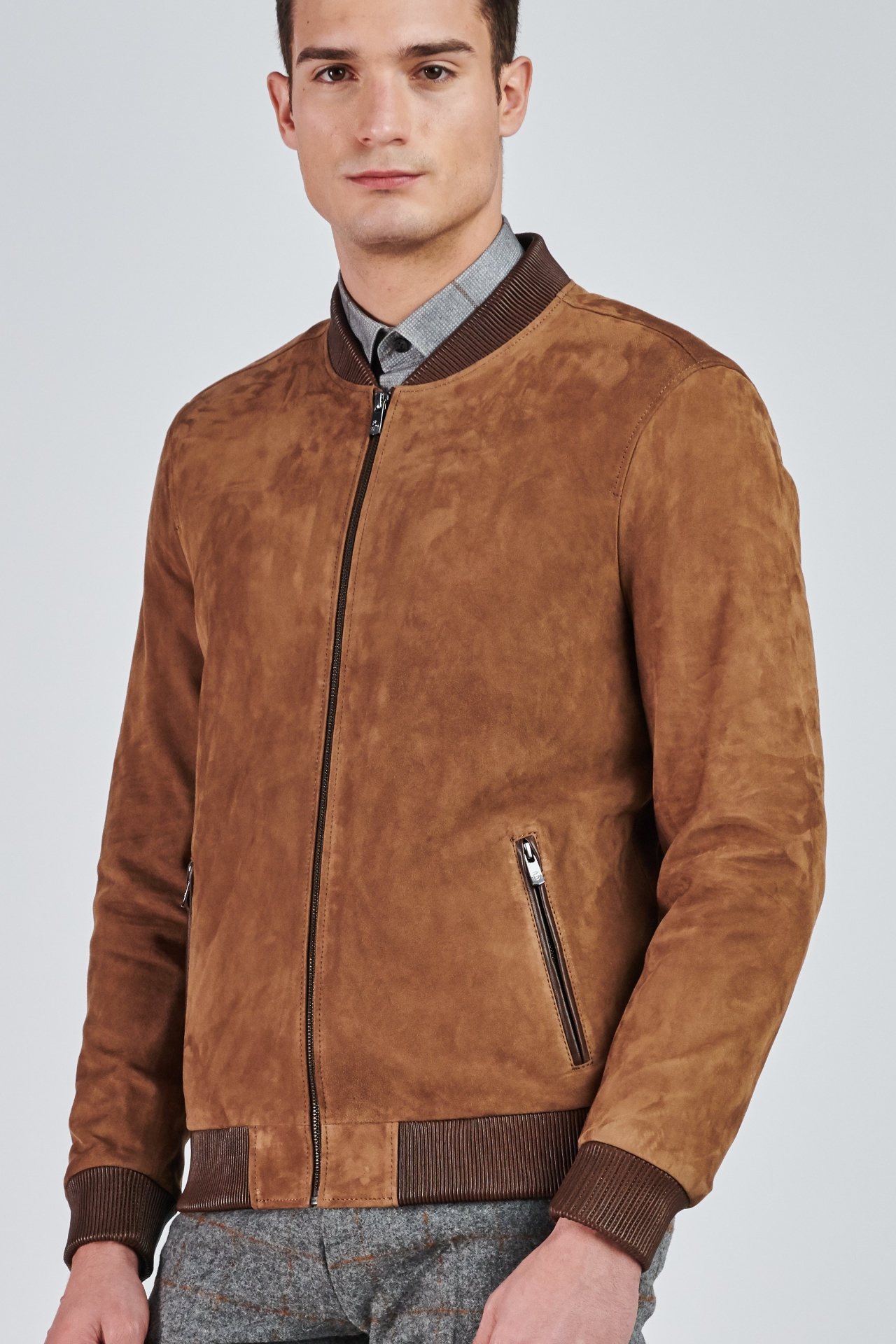 Picture of Giovane Gentile Leather Coat