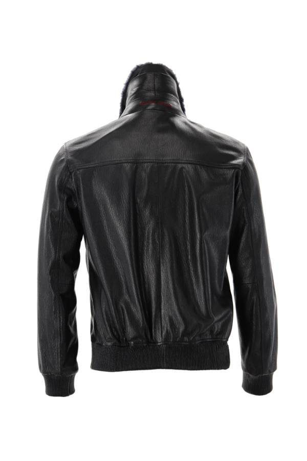 Picture of Giovane Gentile Leather Coat