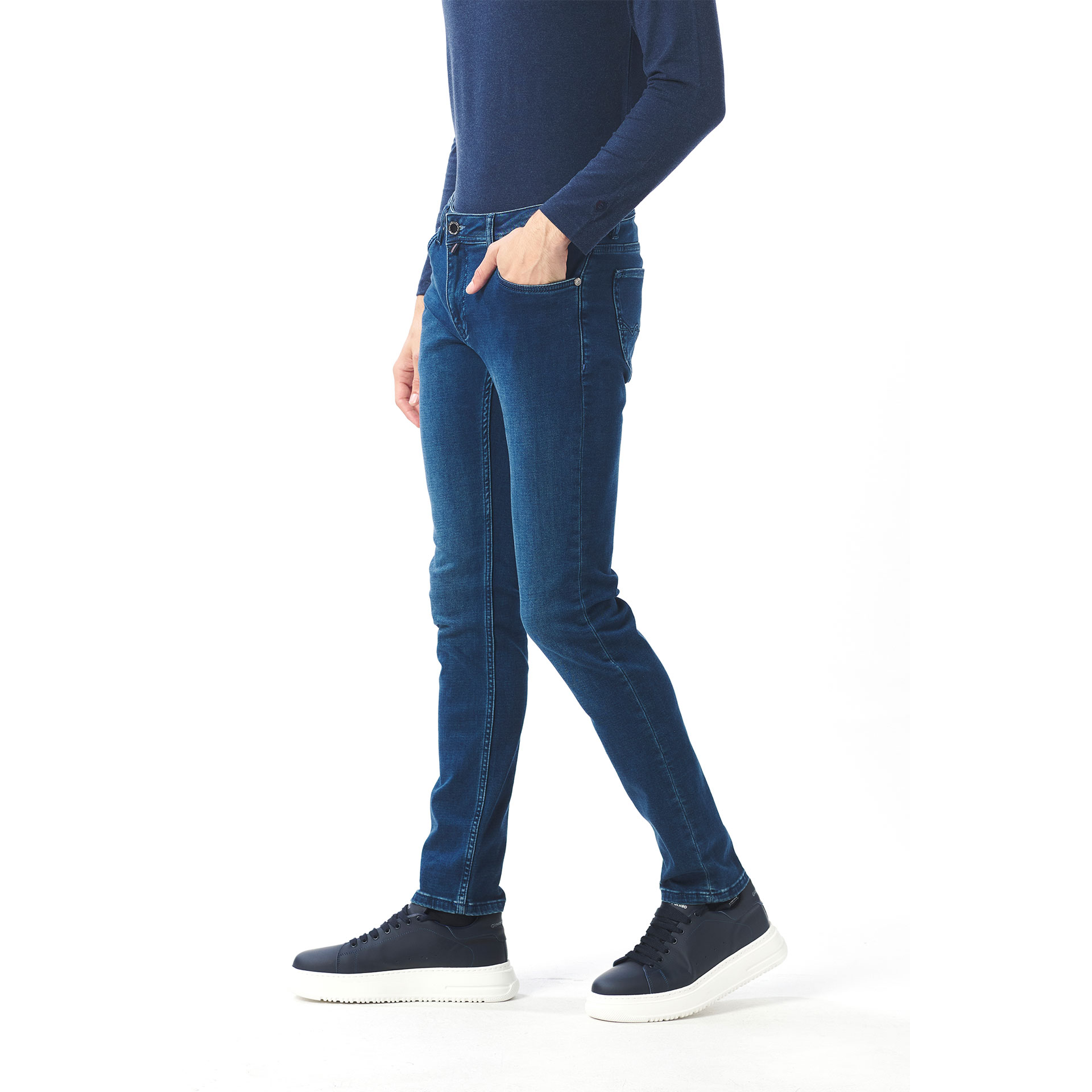 Picture of Giovane Gentile Trousers Denim