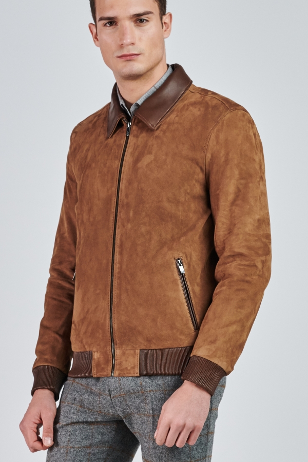 Picture of Giovane Gentile Leather Coat
