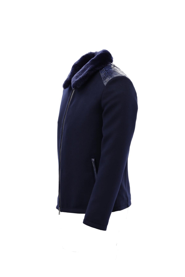 Picture of Giovane Gentile Leather Coat