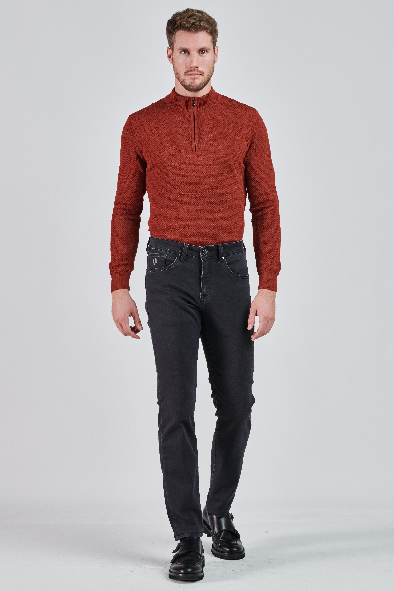 Picture of Giovane Gentile Trousers Denim
