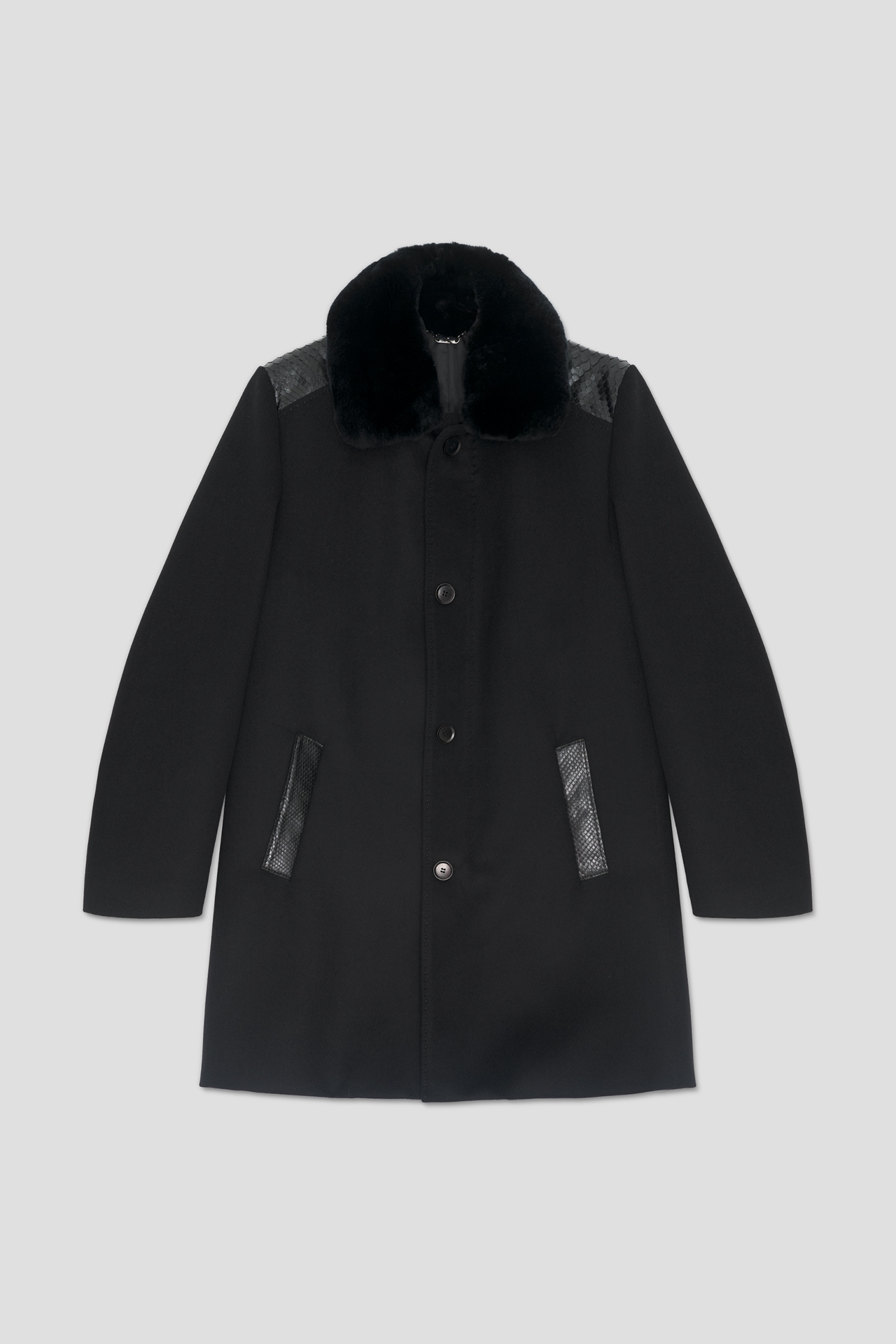 Picture of Giovane Gentile Leather Coat