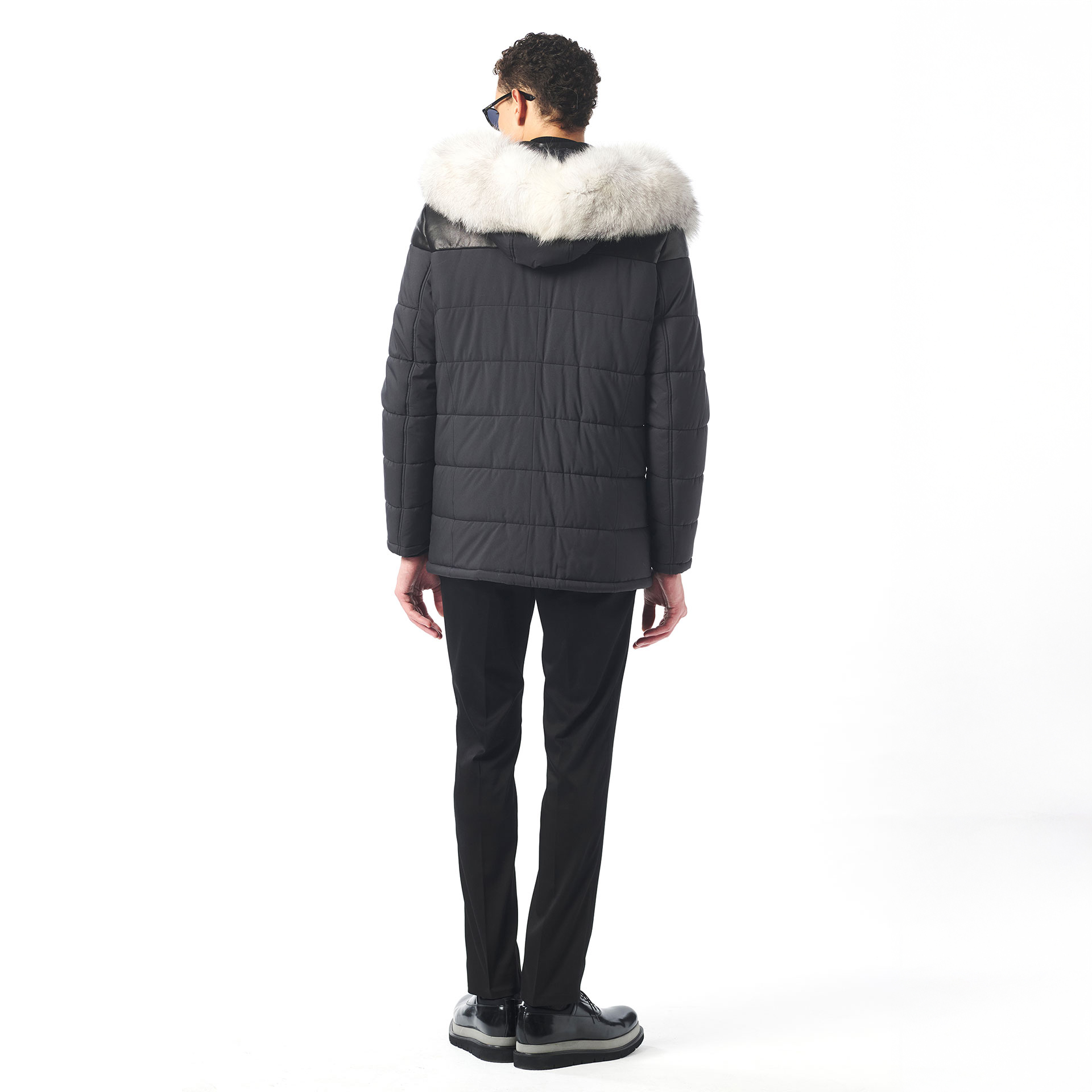 Picture of Giovane Gentile Leather Coat