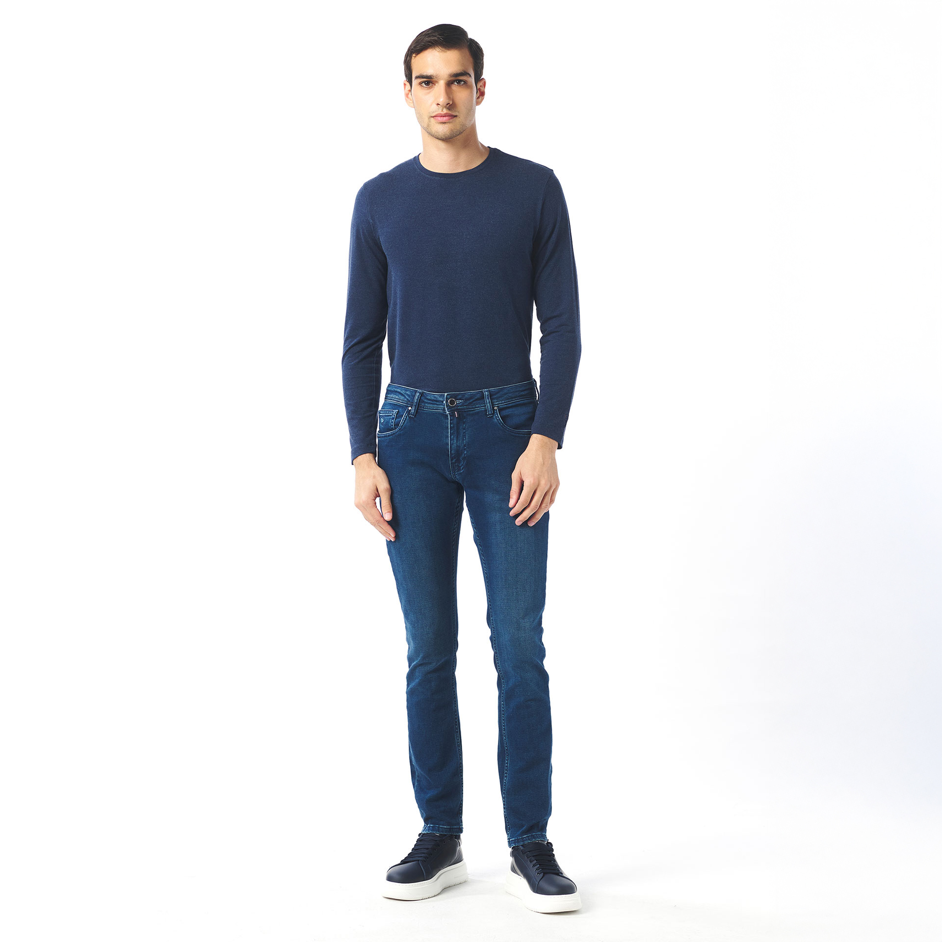 Picture of Giovane Gentile Trousers Denim