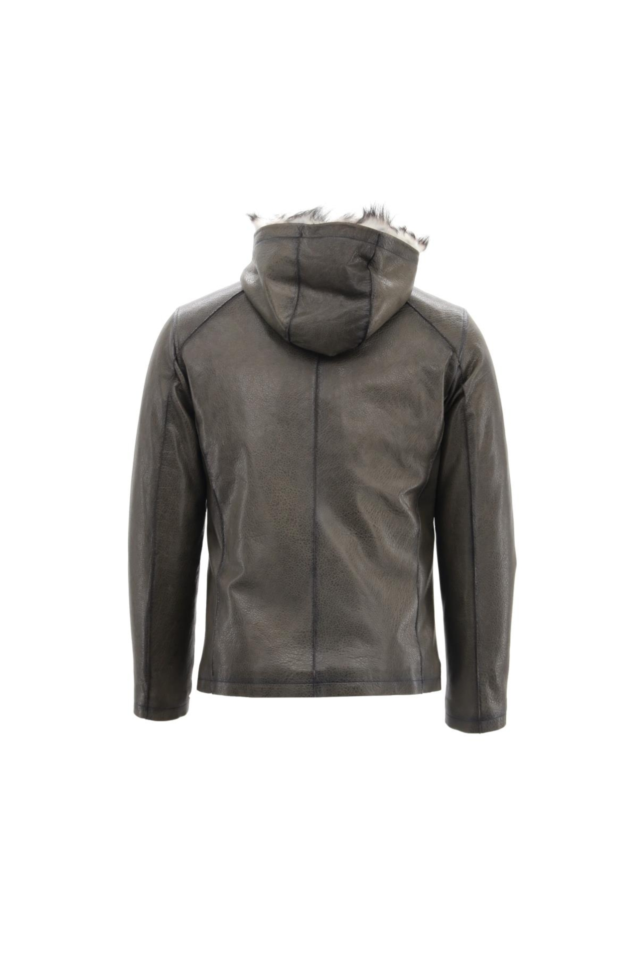 Picture of Giovane Gentile Leather Coat