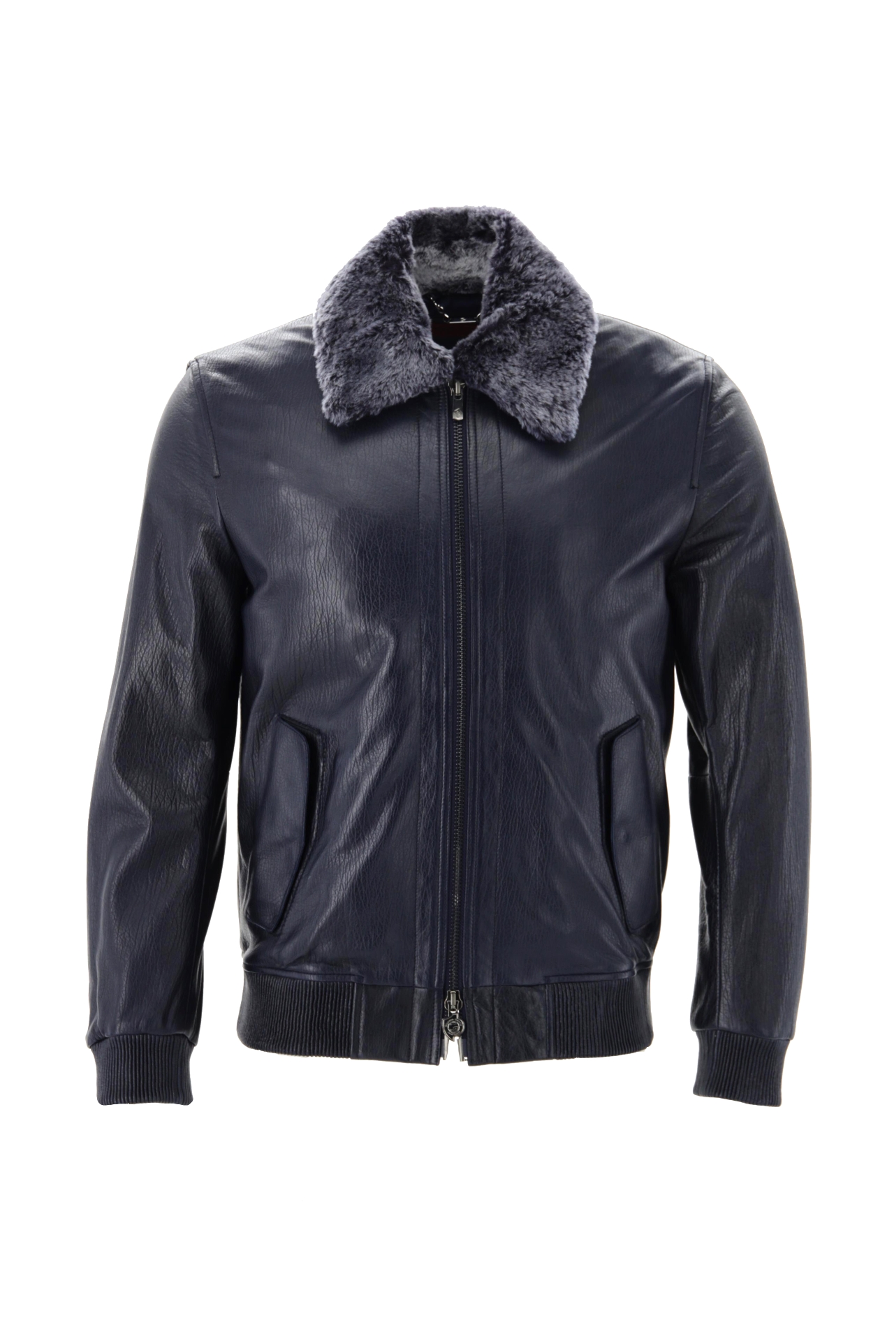 Picture of Giovane Gentile Leather Coat