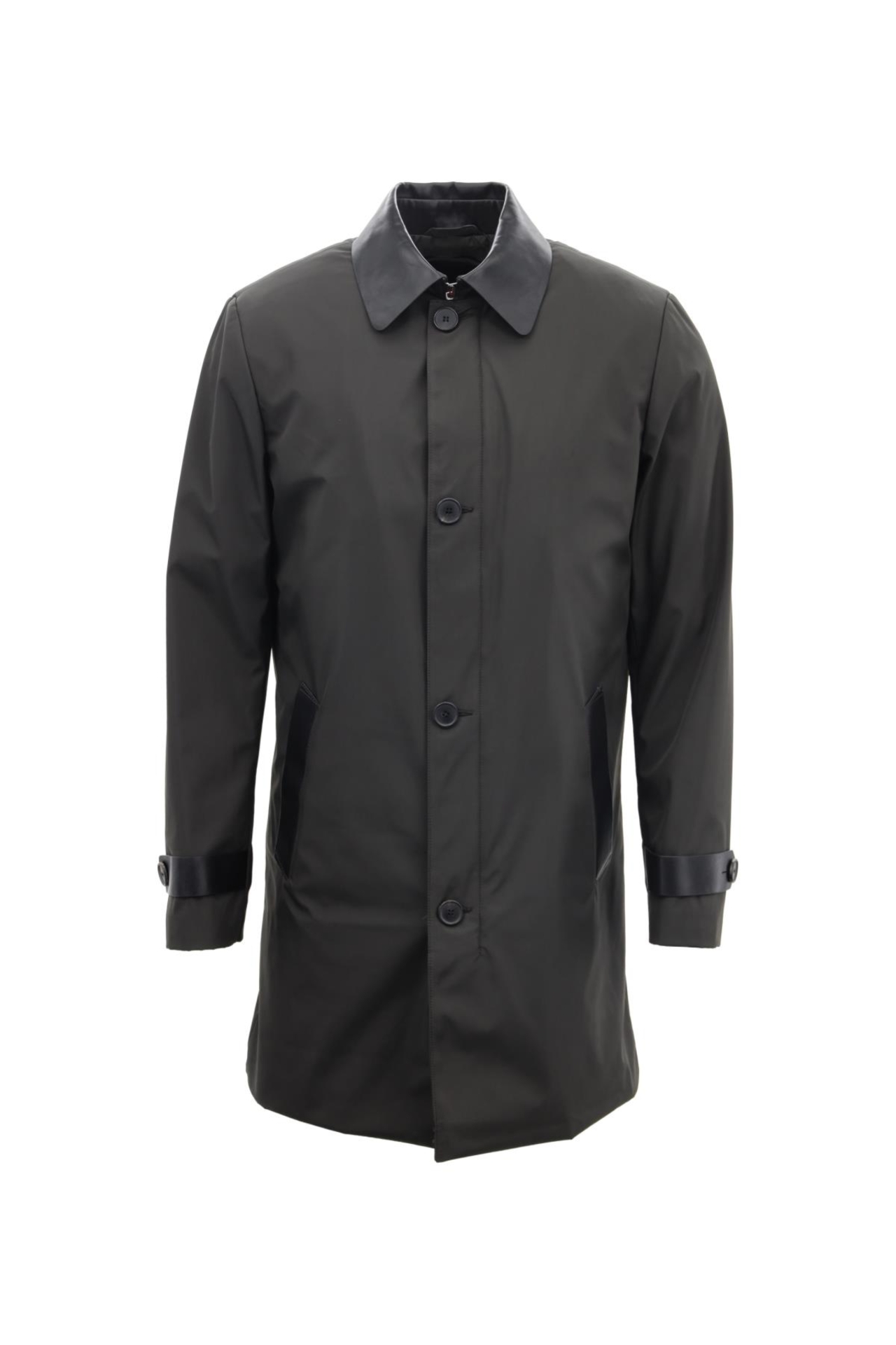 Picture of Giovane Gentile Leather Coat