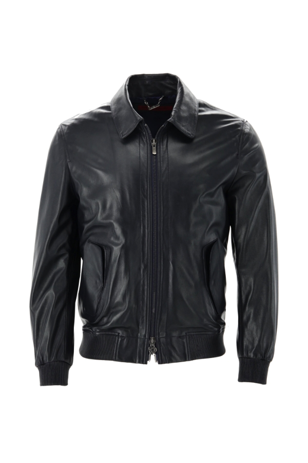 Picture of Giovane Gentile Leather Coat