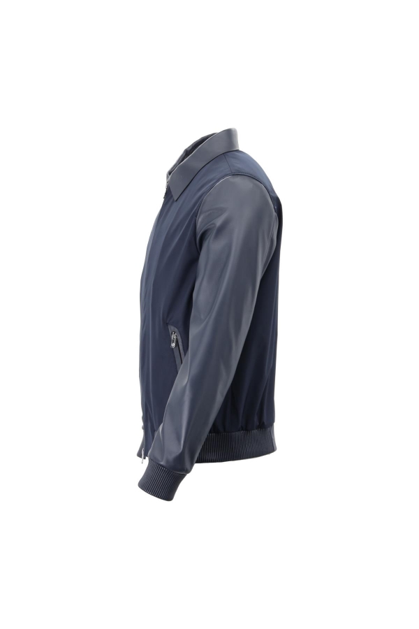 Picture of Giovane Gentile Leather Coat