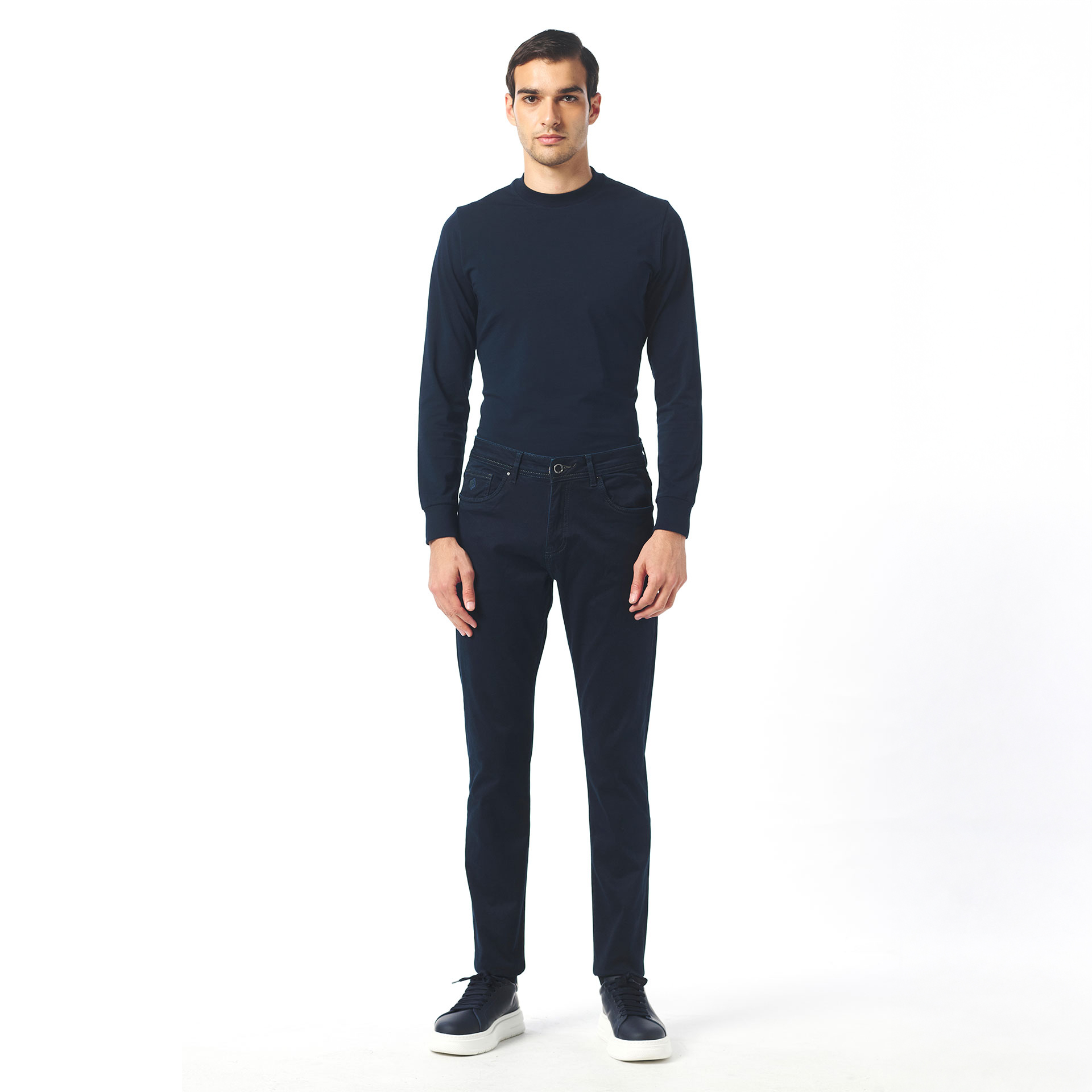 Picture of Giovane Gentile Trousers Denim