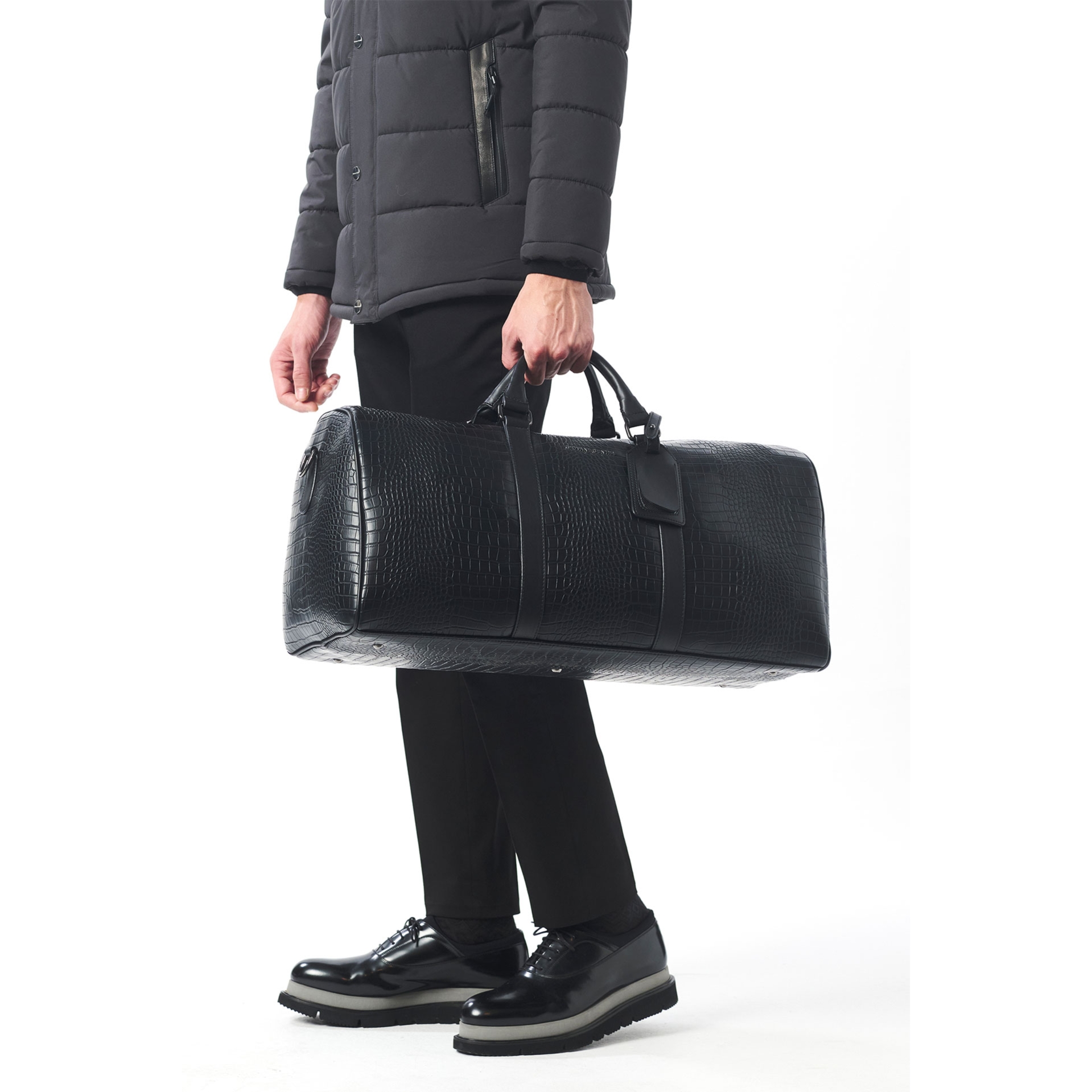 Picture of Giovane Gentile Leather Coat