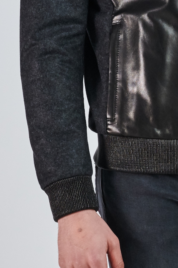 Picture of Giovane Gentile Leather Coat