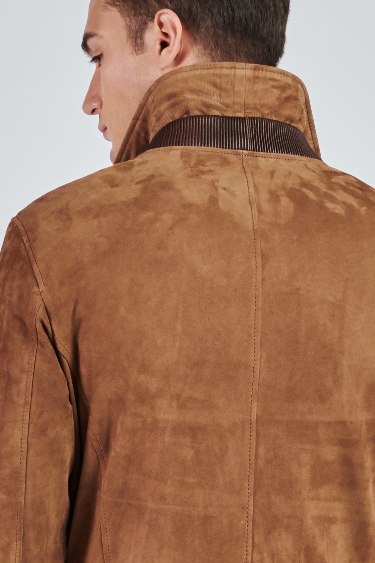 Picture of Giovane Gentile Leather Coat