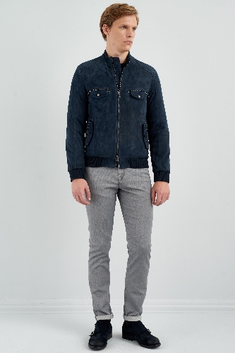 Picture of Giovane G. Designers Leather Coat