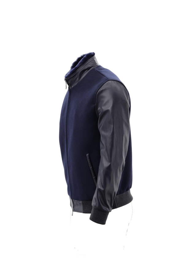 Picture of Giovane Gentile Leather Coat