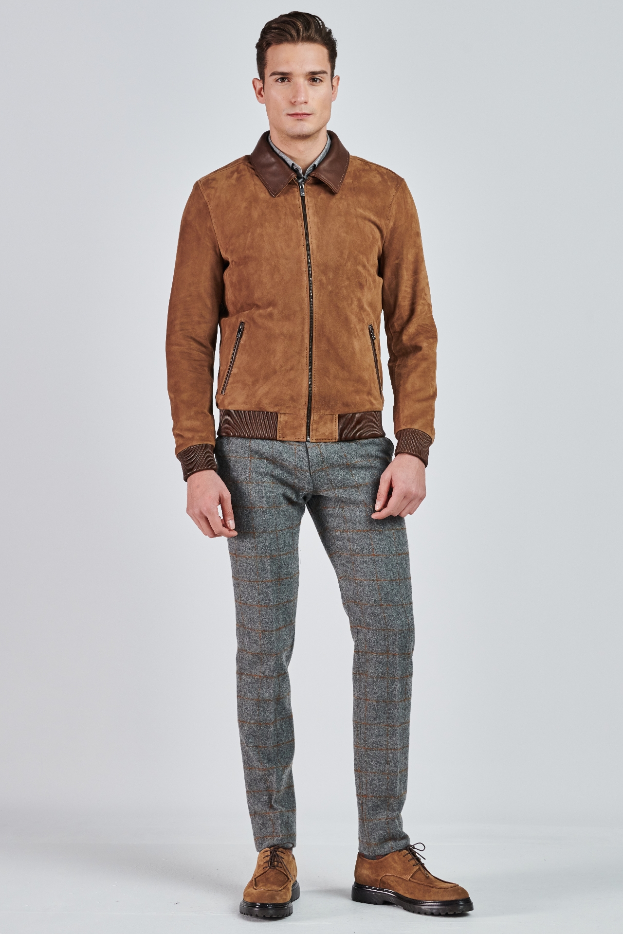 Picture of Giovane Gentile Leather Coat