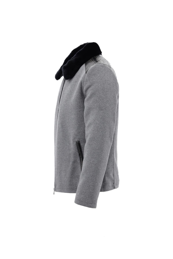 Picture of Giovane Gentile Leather Coat